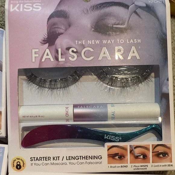 Kiss Falscara Lash Kit with Purple Applicator - new! - Picture 4 of 4